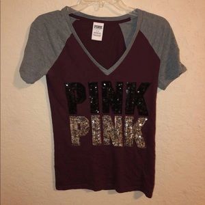 Vs pink v neck